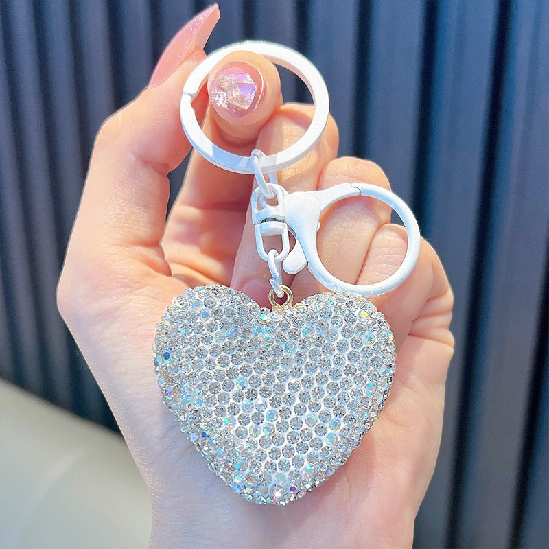 Wholesale Cartoon Cute Diamond Hollow Keychains ACC-KC-WoAn012