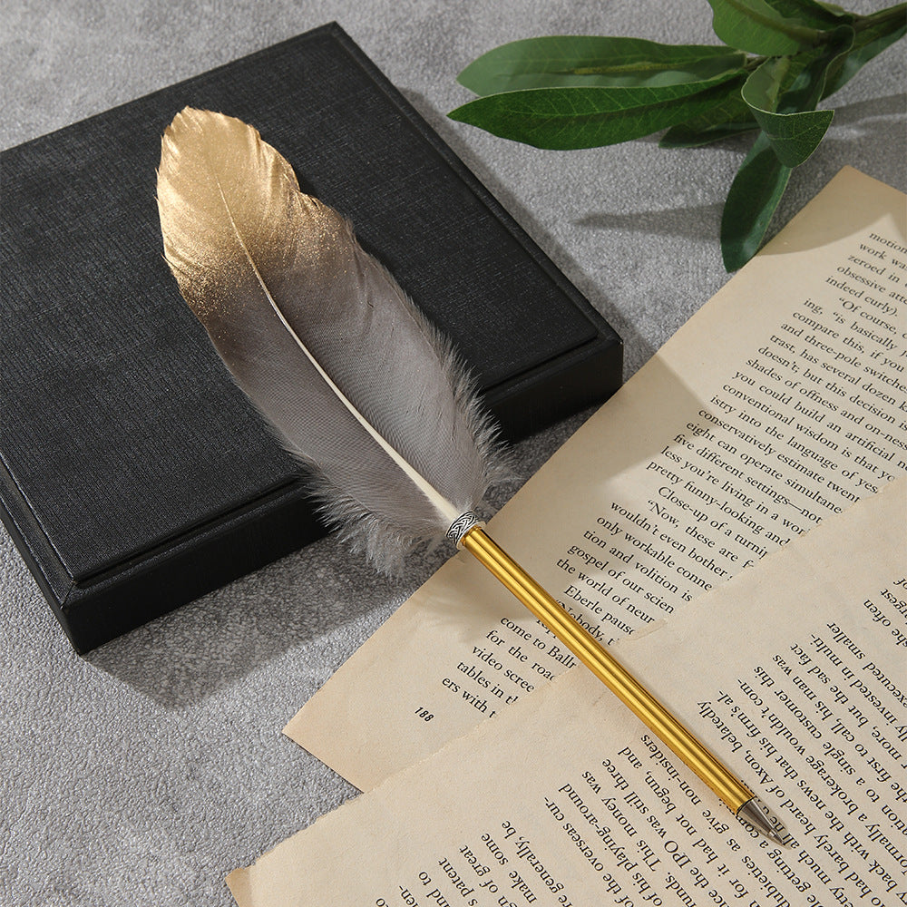 Wholesale Exquisite Feather Ballpoint Pen