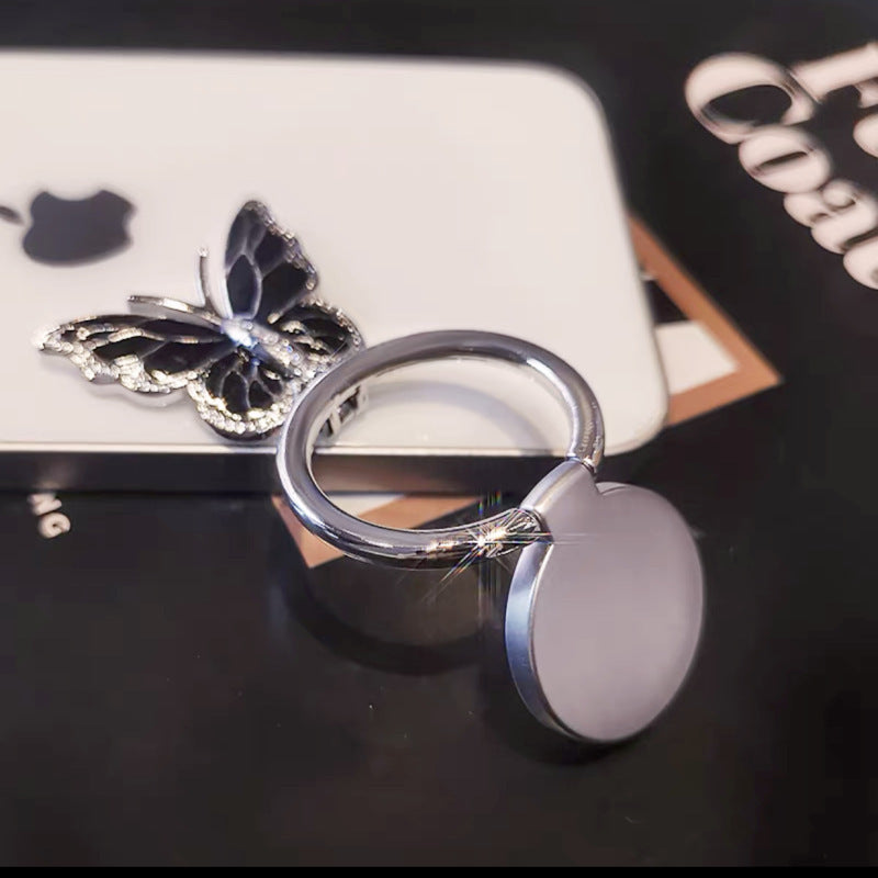 Wholesale Metal Butterfly Ring Buckle phone stand