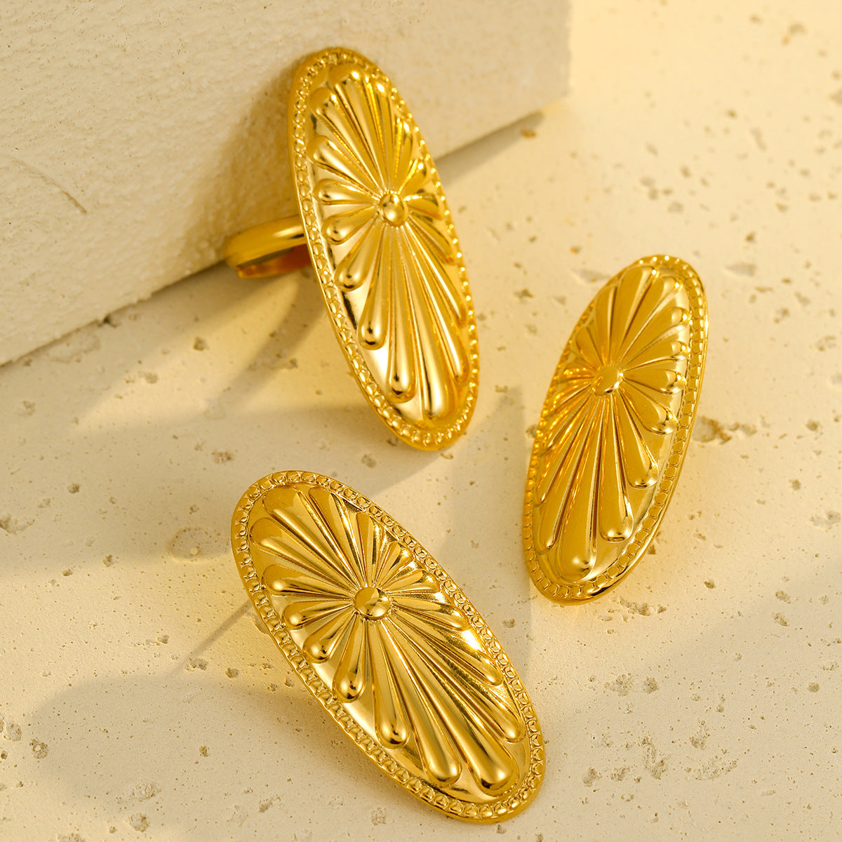 Wholesale Light Luxury Fashion Stainless Steel Earrings