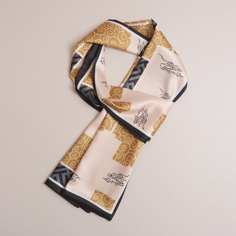 Wholesale  High-end Gift Suit Shirt Silk Scarf