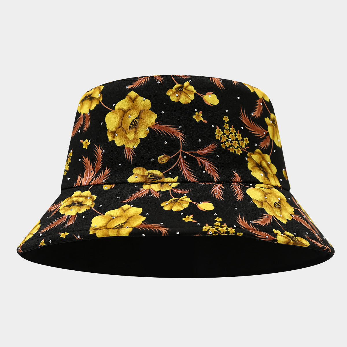 Wholesale Bohemian style pattern retro hot diamond double-sided fisherman hat