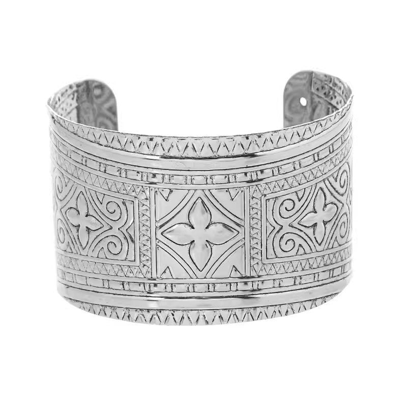 Wholesale Vintage Ethnic Style Bracelets with Carved Patterns Bohemian ACC-BT-Miaosi004
