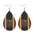 Wholesale Juneteenth Double Sided PU Leather Earrings