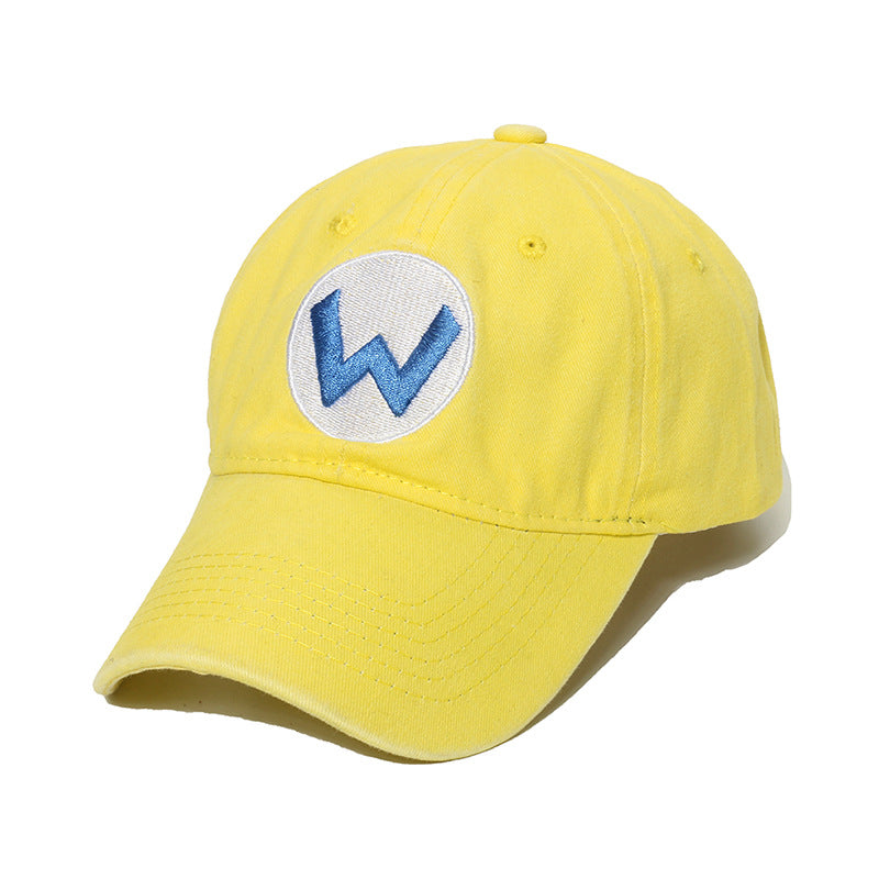 Wholesale Washed baseball cap with embroidered letters