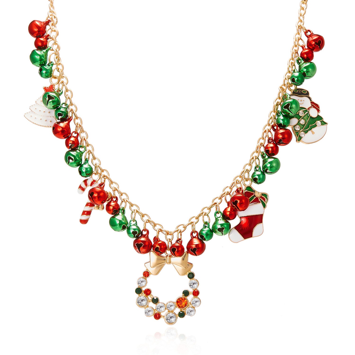 Wholesale Christmas Elements Necklace