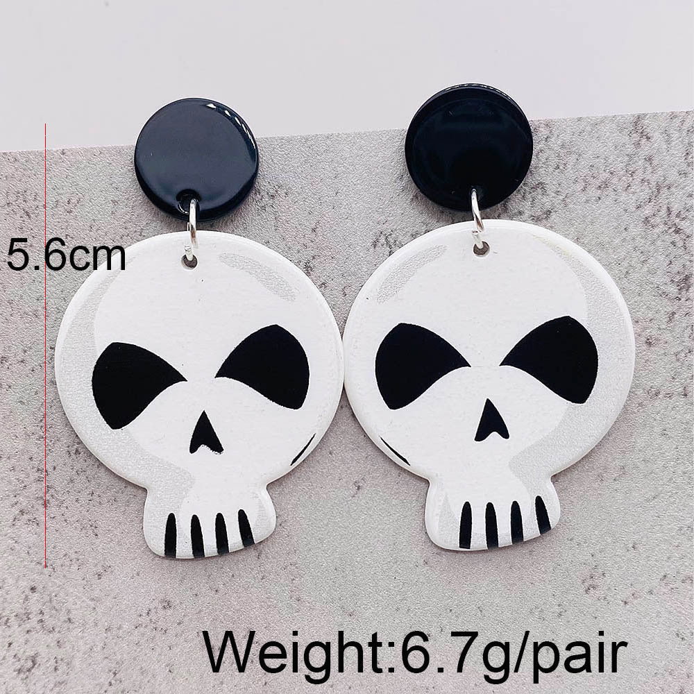 Wholesale Love Halloween Acrylic Earrings