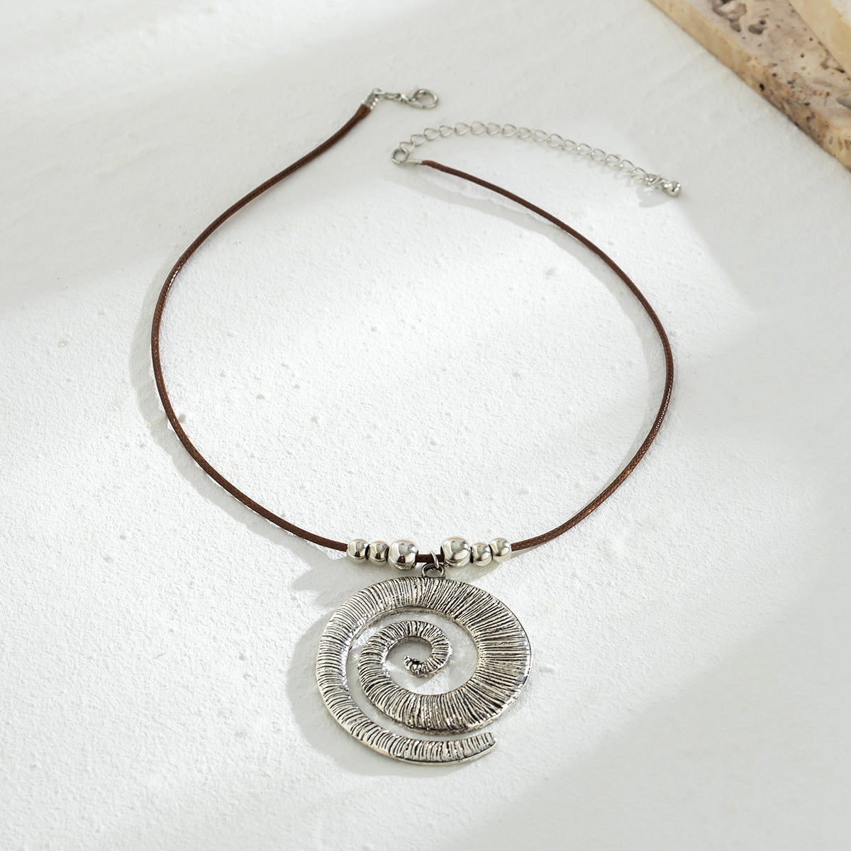 Wholesale Ancient Silver Finish Bohemian Starfish Pendant Necklace Ocean Mermaid Style Beach Vacation Jewelry Accessory