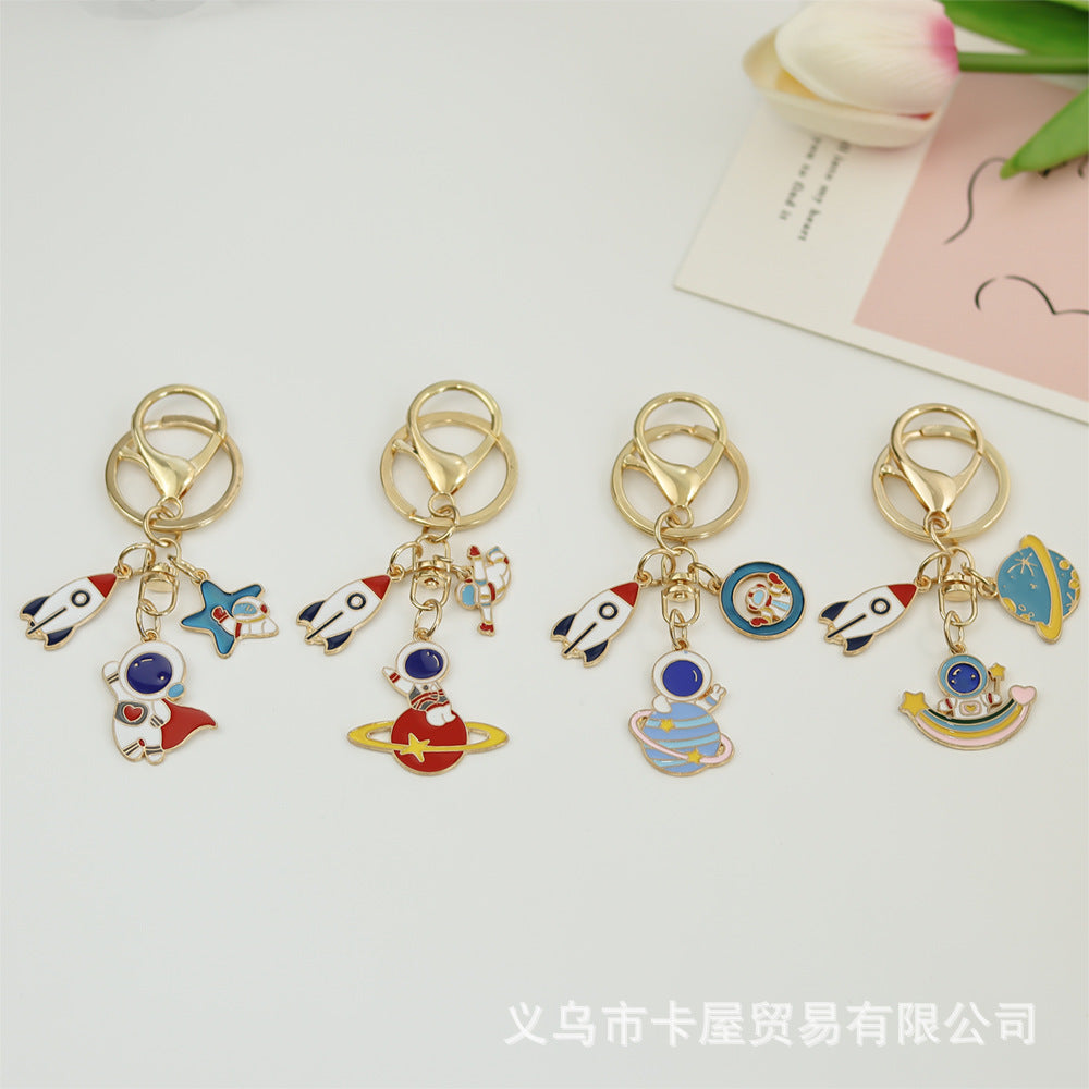 Wholesale Astronaut Metal Keychain