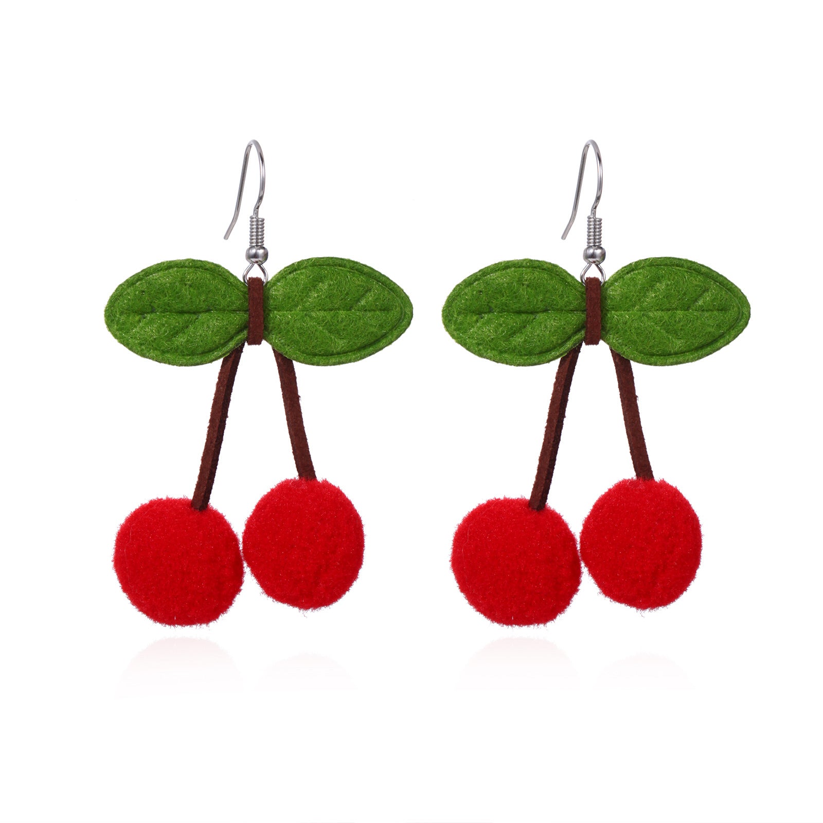 Wholesale Fashion Oil Dripping Christmas Tree Gingerbread Man Earrings ACC-ES-Bingl003