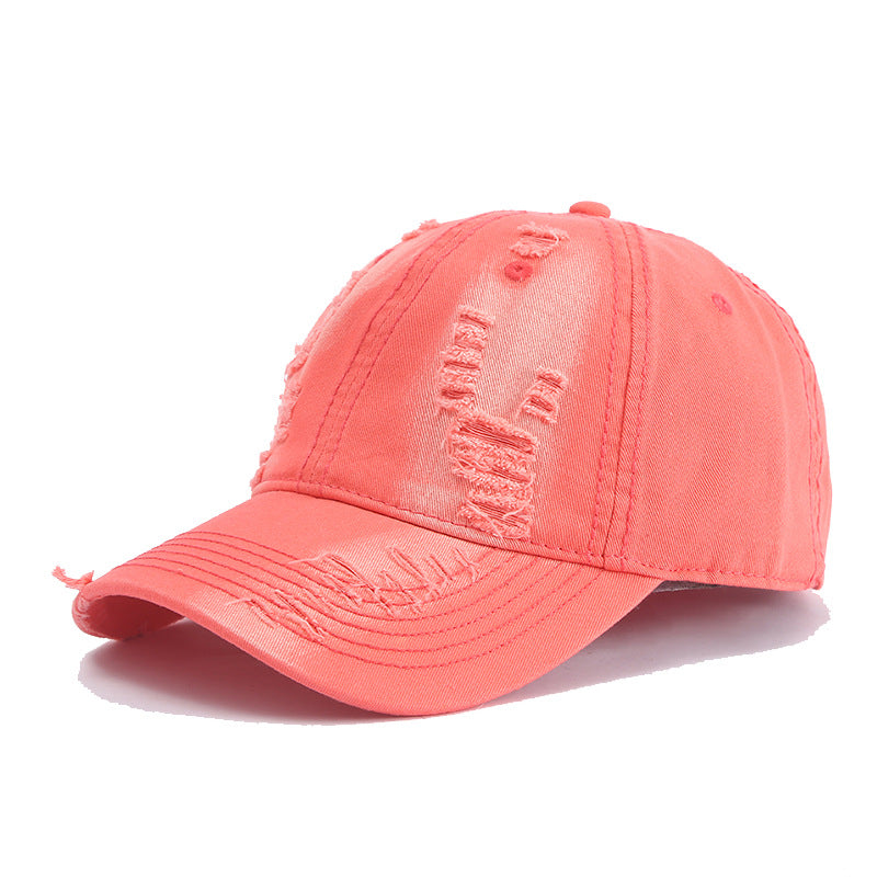 Wholesale Street ripped retro baseball cap