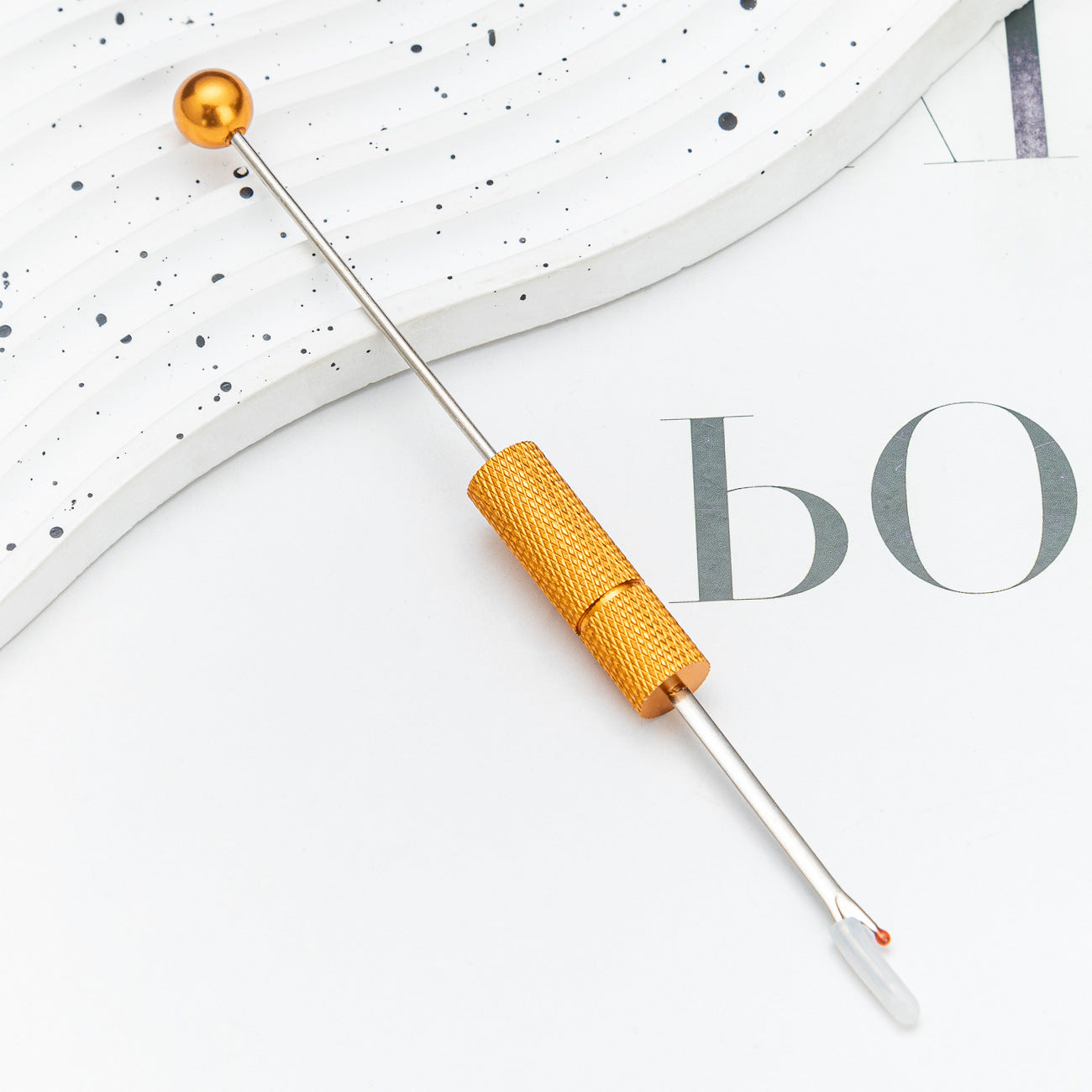 Wholesale Beadable Seam Rippers Metal Household Seam Ripper Portable Thread Pick-up Needle Sewing Tools ACC-SR-HuaH001