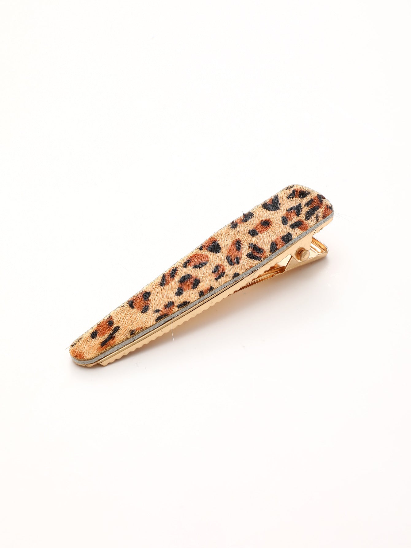 Wholesale Retro Leopard Cow Print Hair Clip,  Minimalist Design Side Clip for Everyday Styling