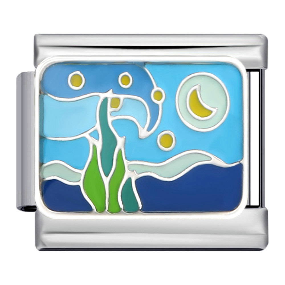 Wholesale Italian Charm Bracelet 9mm DIY Splicing Cute Creative Stainless Steel Composable Bracelet