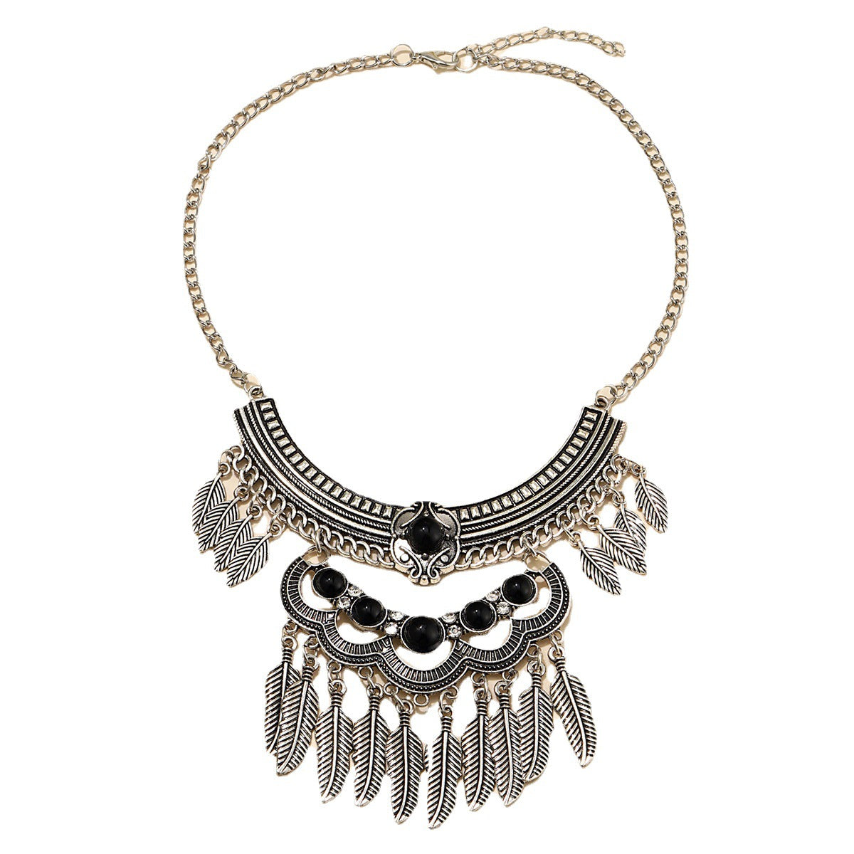 Wholesale Vintage Turquoise Alloy Necklace ACC-NE-JunJie005