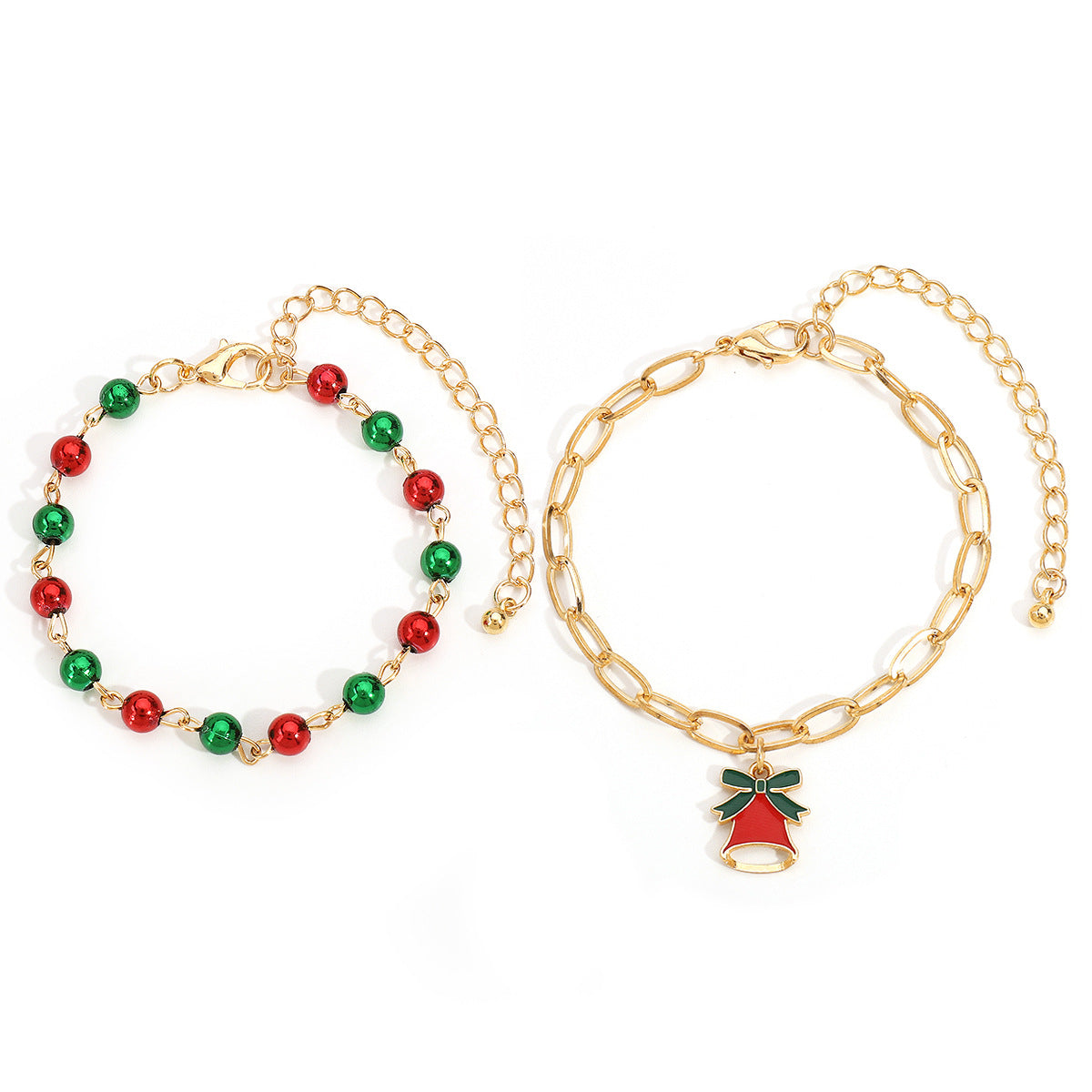 Wholesale Christmas series drop oil pendant bracelet