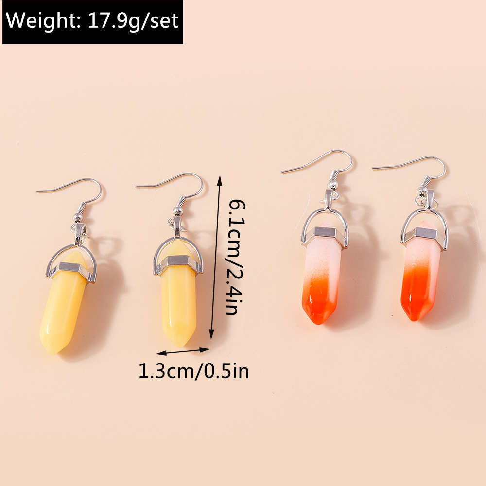 Wholesale  Creative Bullet Ear Hook Earrings