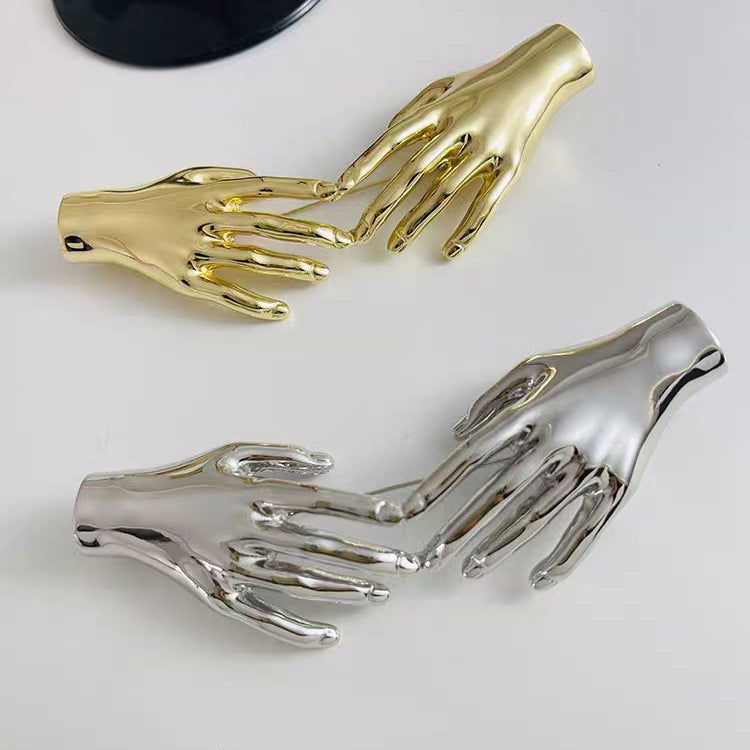 Wholesale  double palm brooch fashionable brooch