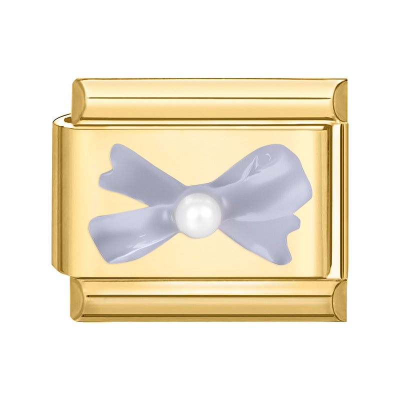 Wholesale Italian Charm Bracelet 9mm DIY Splicing Cute Creative Stainless Steel Composable Bracelet