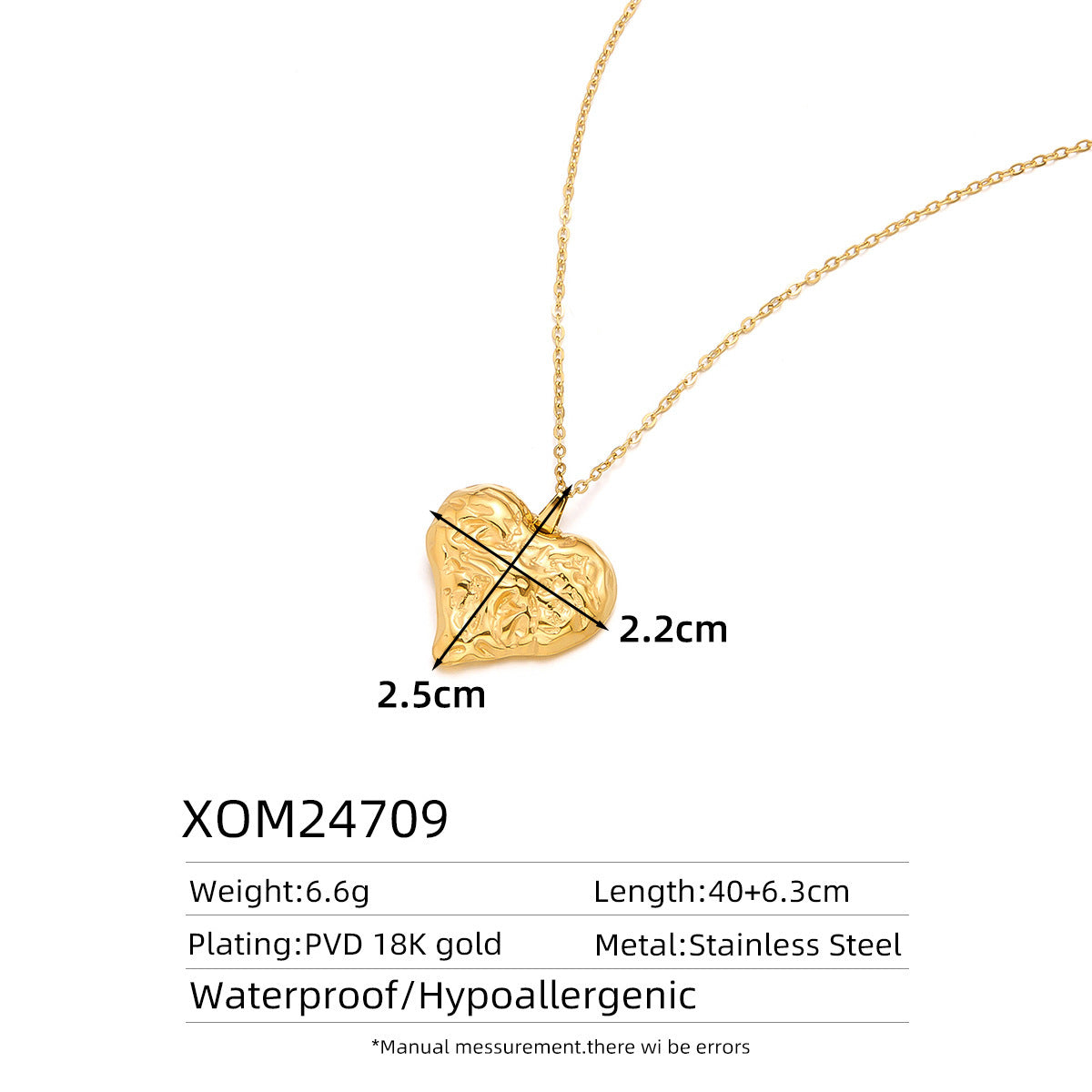 Wholesale Titanium steel non-fading high-end clavicle chain