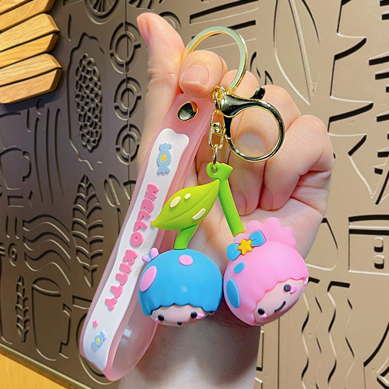 Wholesale Cartoon Cute Silicone Keychain ACCVIP-KC-Tangh001