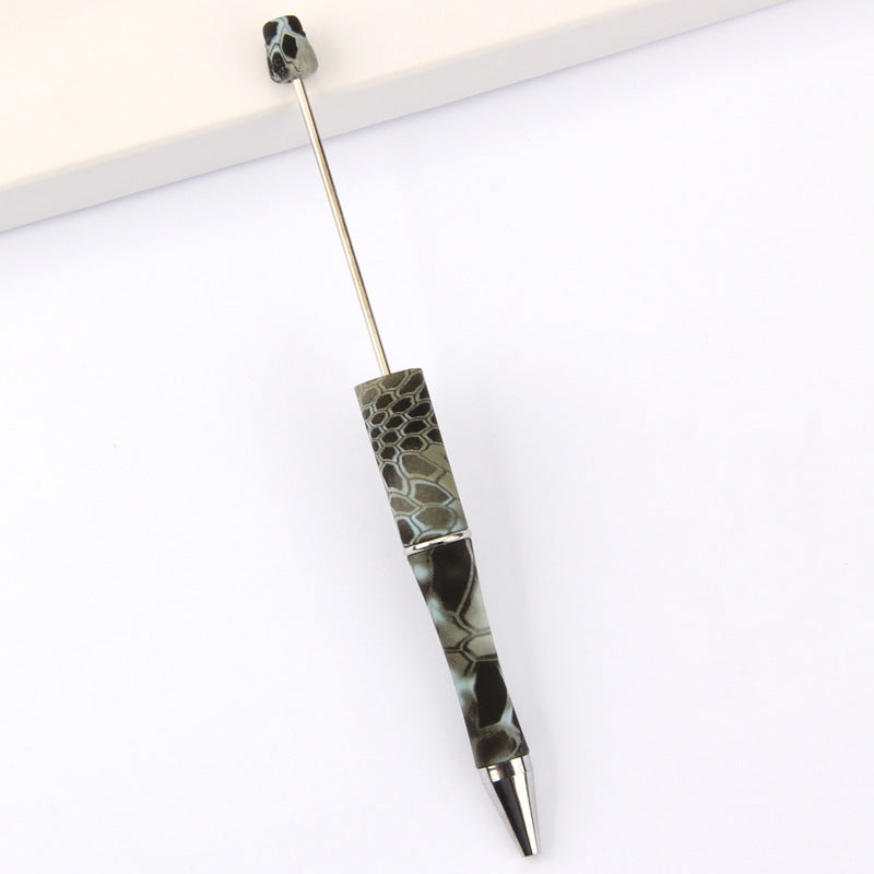 Wholesale Beadable Pens Leopard Print Floral Cow Independence Day Print DIY Beaded Pens ACC-PN-JinBN015