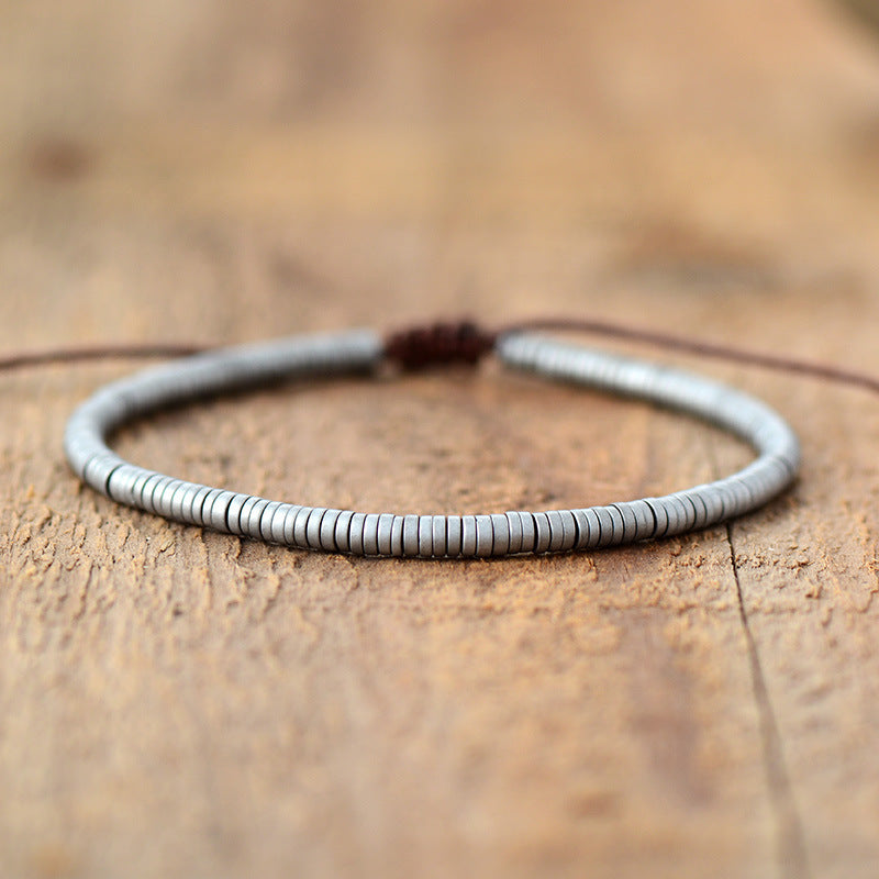 Wholesale Handmade Beaded Metal Colorful Adjustable Bracelets ACC-BT-LZ012