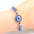 Wholesale  blue eye woven bracelet lucky bracelet lucky bracelet Devil eye bracelet