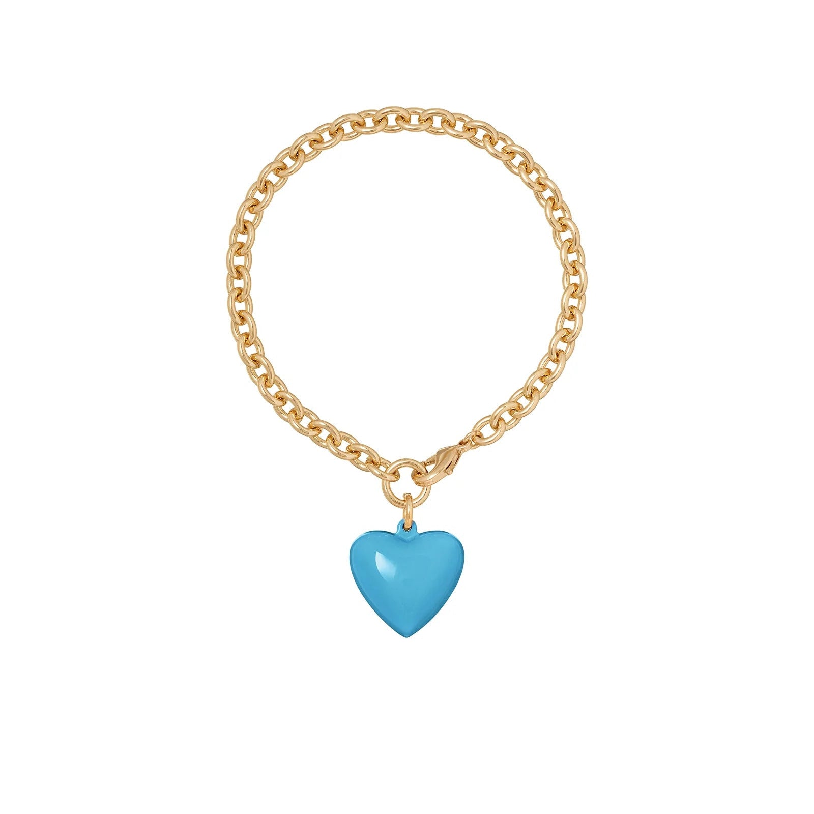 Wholesale Love Oil Drop Bracelet Colorful Titanium Steel Transparent 18K Gold Bracelet