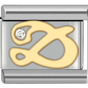 Wholesale  Italian Charm Bracelet 9mm DIY  balloon parallel fish  Creative Stainless Steel Composable Bracelet