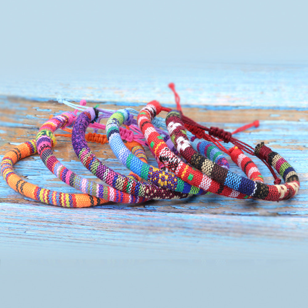 Wholesale Bohemian Ethnic Style Handmade Woven Bracelet