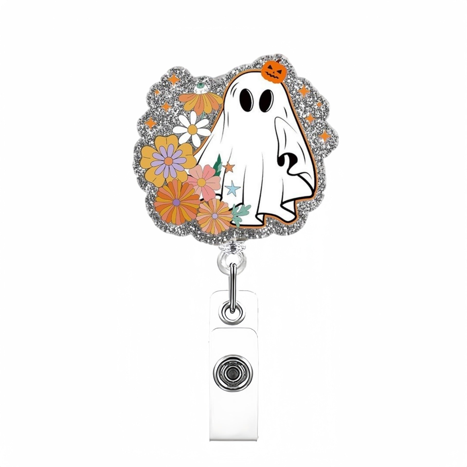 Wholesale Acrylic  Badge Reels Keychains