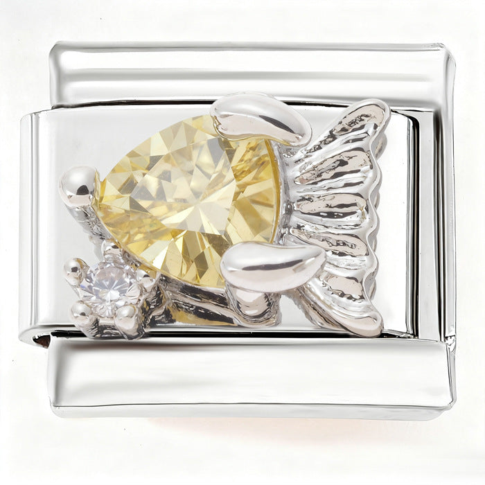 Wholesale Italian Charm Bracelet 9mm DIY Insect Mcqueen   Creative Stainless Steel Composable Bracelet