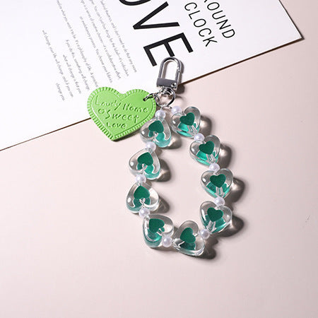 Wholesale Transparent Letter Heart phone stand