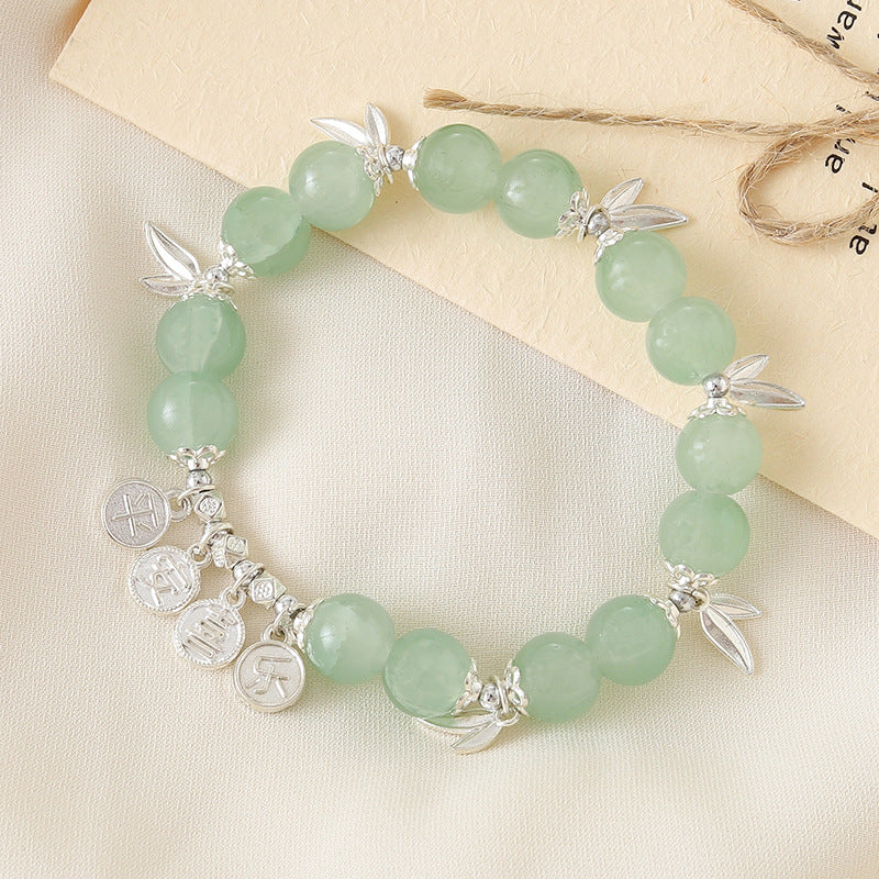 Wholesale Handmade Beaded Crystal Glass Bracelet ACC-BT-YiL005