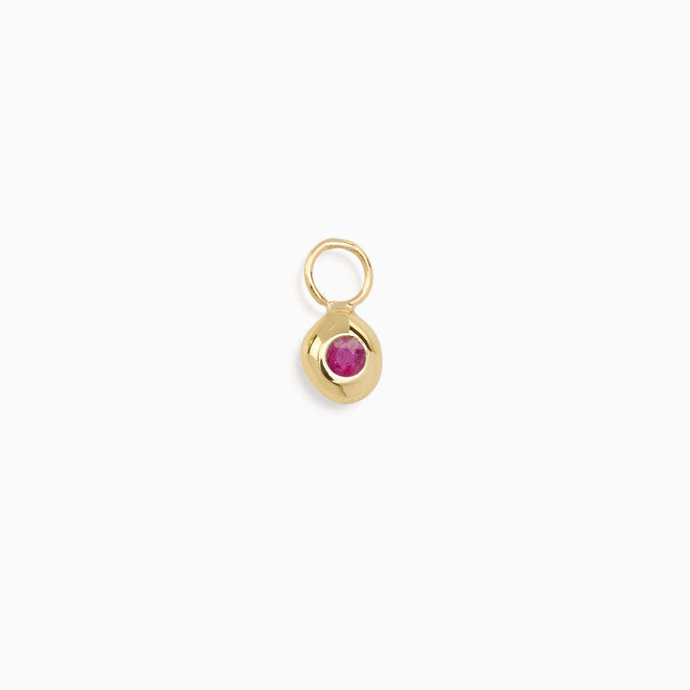 Wholesale Stainless steel electroplated with 18K gold 12 birthstone adjustable pendant