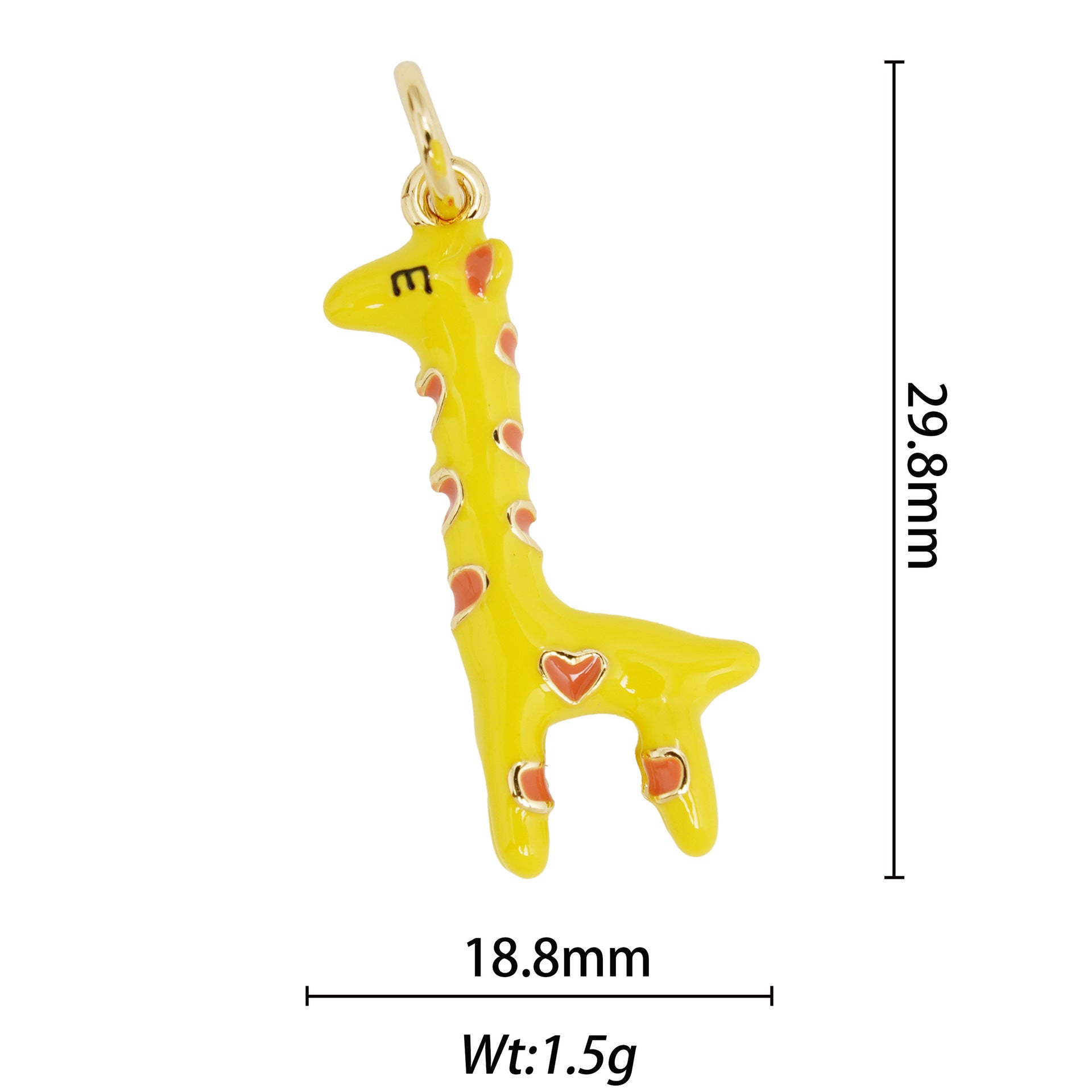 Wholesale 10pcs Electroplated Ladies 18k Necklace Decorations Pendant