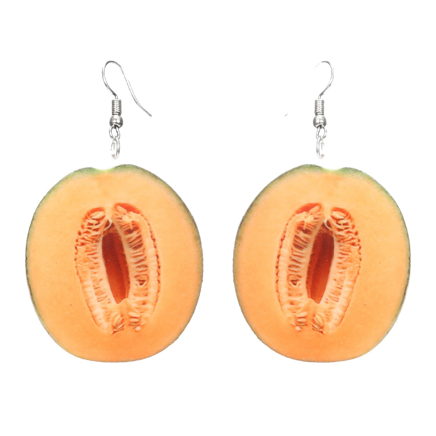 Wholesale Fruit-Shaped Acrylic Flat Earrings,  Cute Laser-Cut Jewelry Accessory for Women,  Boutique Resale