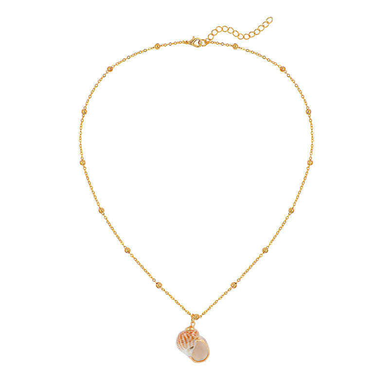 Wholesale Natural Shell Bohemian Conch Shell Necklace