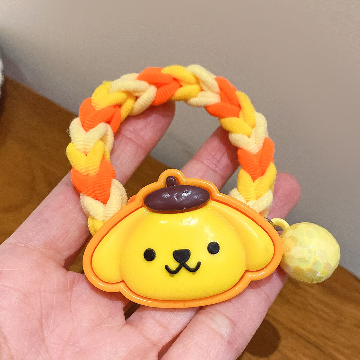 Wholesale 10pcs Cute Cartoon Rainbow Braided Hair Band Hair Scrunchies ACCVIP-HS-Huidi001