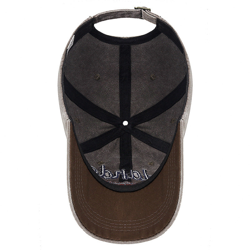 Wholesale Letter Embroidered Vintage Washed Baseball Cap Hat ACC-HT-ChenGuan007