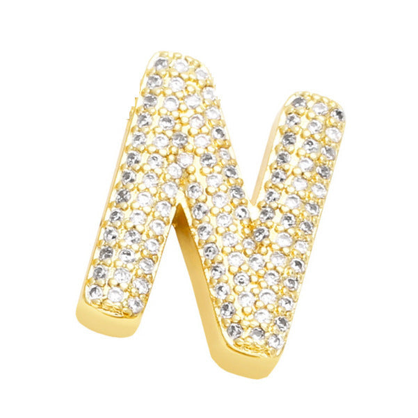 Wholesale 26 letters light luxury necklace