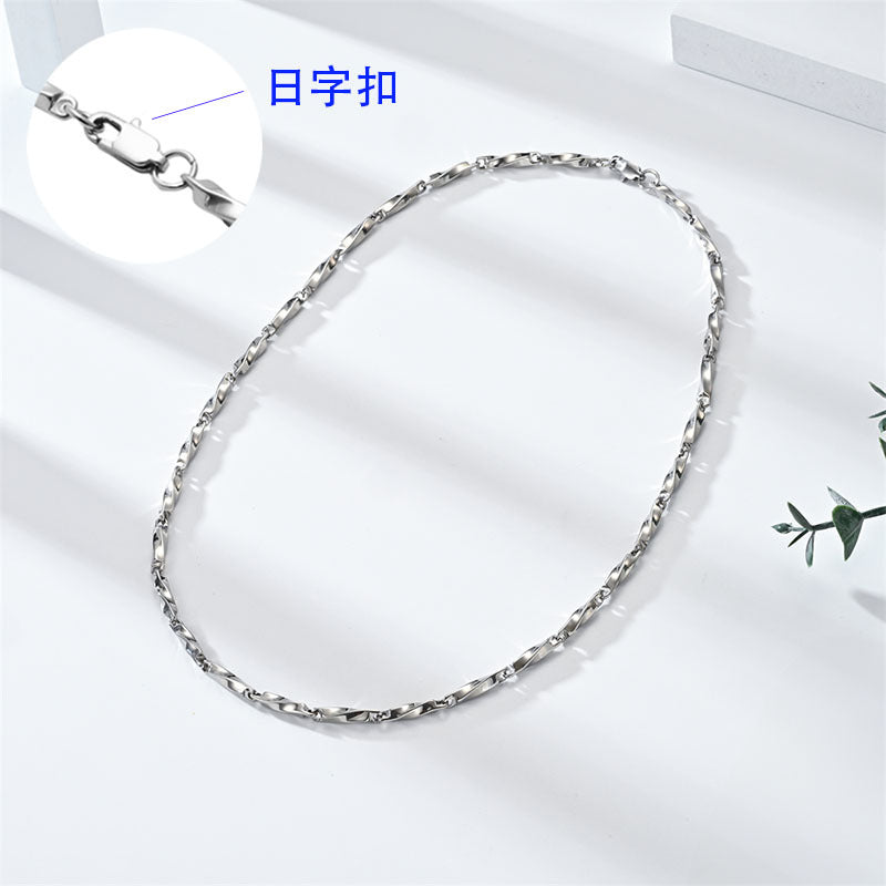 Wholesale Titanium Steel Necklace All-match Jewelry Chain