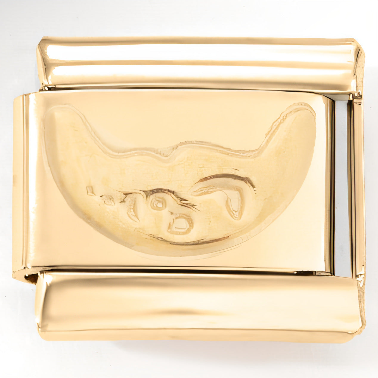 Wholesale Italian Charm Bracelet 9mm DIY  Single Section   Creative Stainless Steel Composable Bracelet