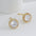 Wholesale S925 Sterling Silver Simple All-match Four-claw Round Single Diamond Earrings
