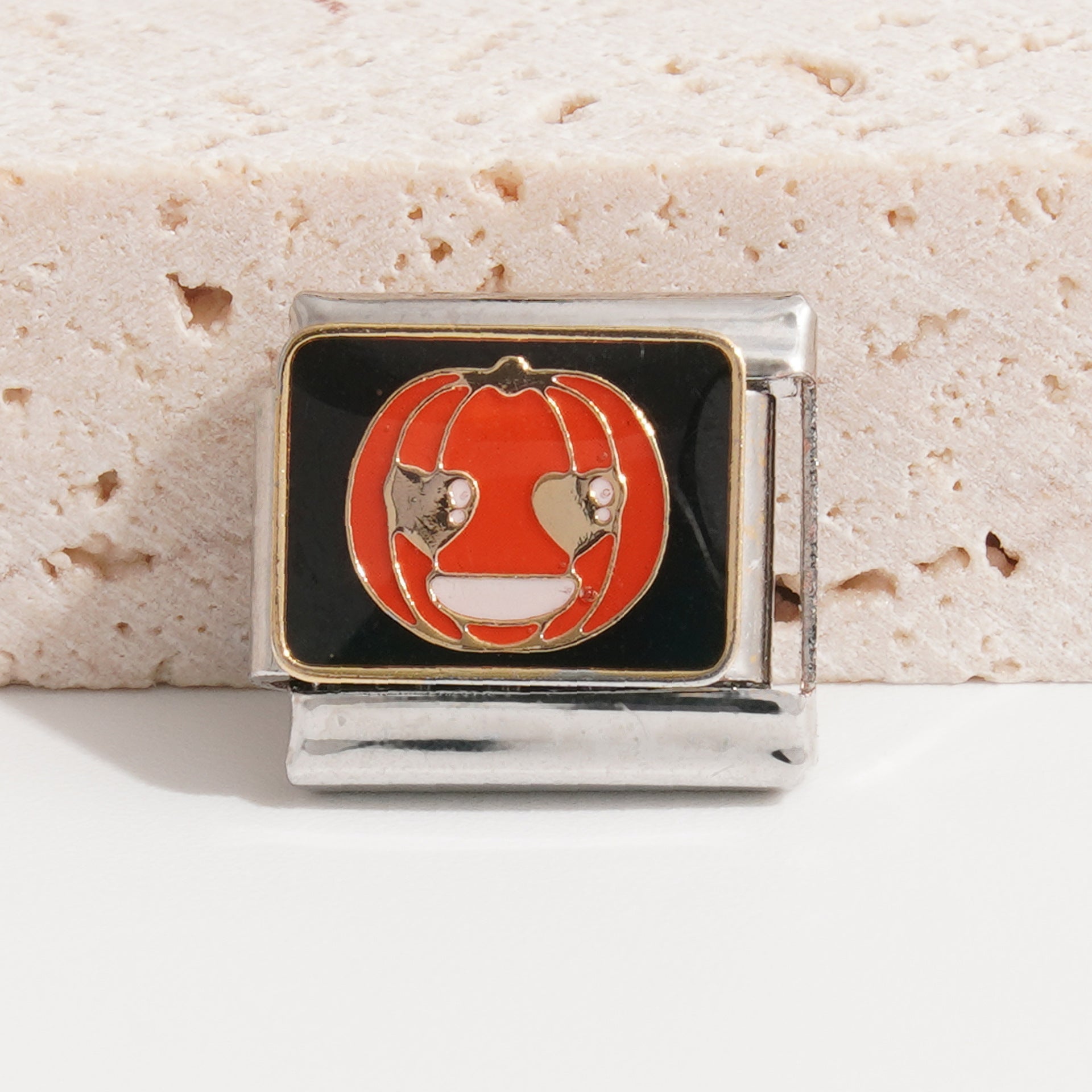 Wholesale Italian Charm Bracelet 9mm DIY Splicing Halloween Stainless Steel Composable Bracelet