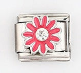Wholesale Italian Style Flower Modular Bracelet Stainless Steel Fashion Accessory For Gift And Resale