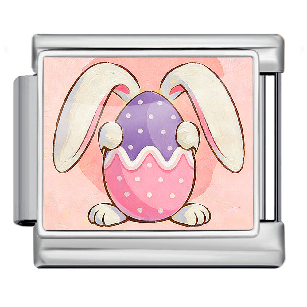 Wholesale Easter Egg Design Stainless Steel Bracelet,  Fashion Accessory for Boutique Resale