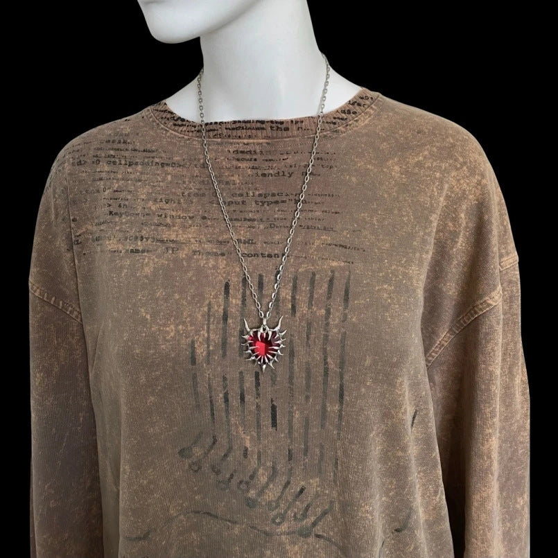 Wholesale Heart of Thorn Necklace