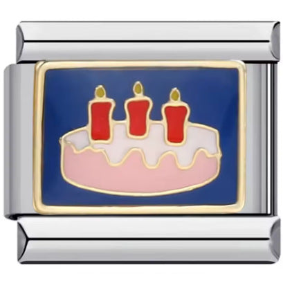 Wholesale Italian Charm Bracelet 9mm DIY Splicing Cute Creative Pattern Stainless Steel Composable Bracelet